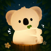 Squishy Silikon Koala LED-Nachtlicht - perfektes Geschenk für Kinder und Mädchen