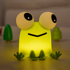 MeWaii® Frog Big-Eyed Adorable Small Silicone Squishy Night Light Perfect Gift