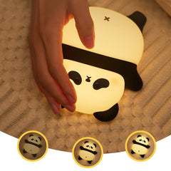MeWaii® Lying Lazy Panda Night Light LED Tap Lamp Best Gift for Baby and Girl