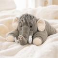 MeWaii® Mammoth Weighted Stuffed Animal with Microwavable Heating Pad