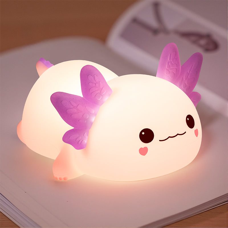 Mewaii® White Noise Axolotl Squish Night Light - Perfect Gift