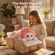 MeWaii® Strawberry Cat Weighted Stuffed Animal
