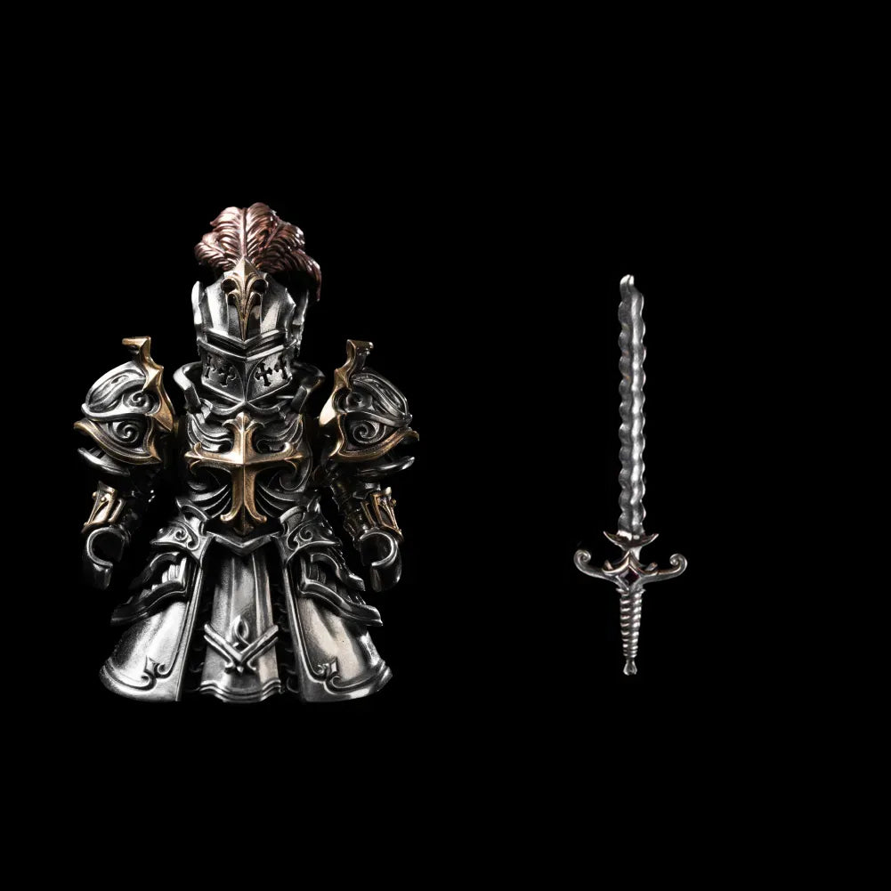 Crimson Templer Sammlerfigur Abnehmbare Bronze-Kupfer Ritterstatue