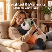 MeWaii® Panda Weighted Stuffed Animal with Microwavable Heating Pad