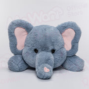 MeWaii®  Elephant Weighted Stuffed Animal with Microwavable Heating Pad