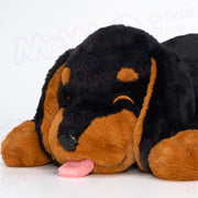 MeWaii® Dachshund Wiener Dog Weighted Stuffed Animal with Microwavable Heating Pad