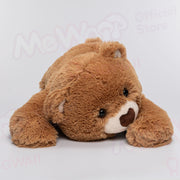 Mewaii® Brown Bear Weighted Stuffed Animal with Microwavable Heating Pad