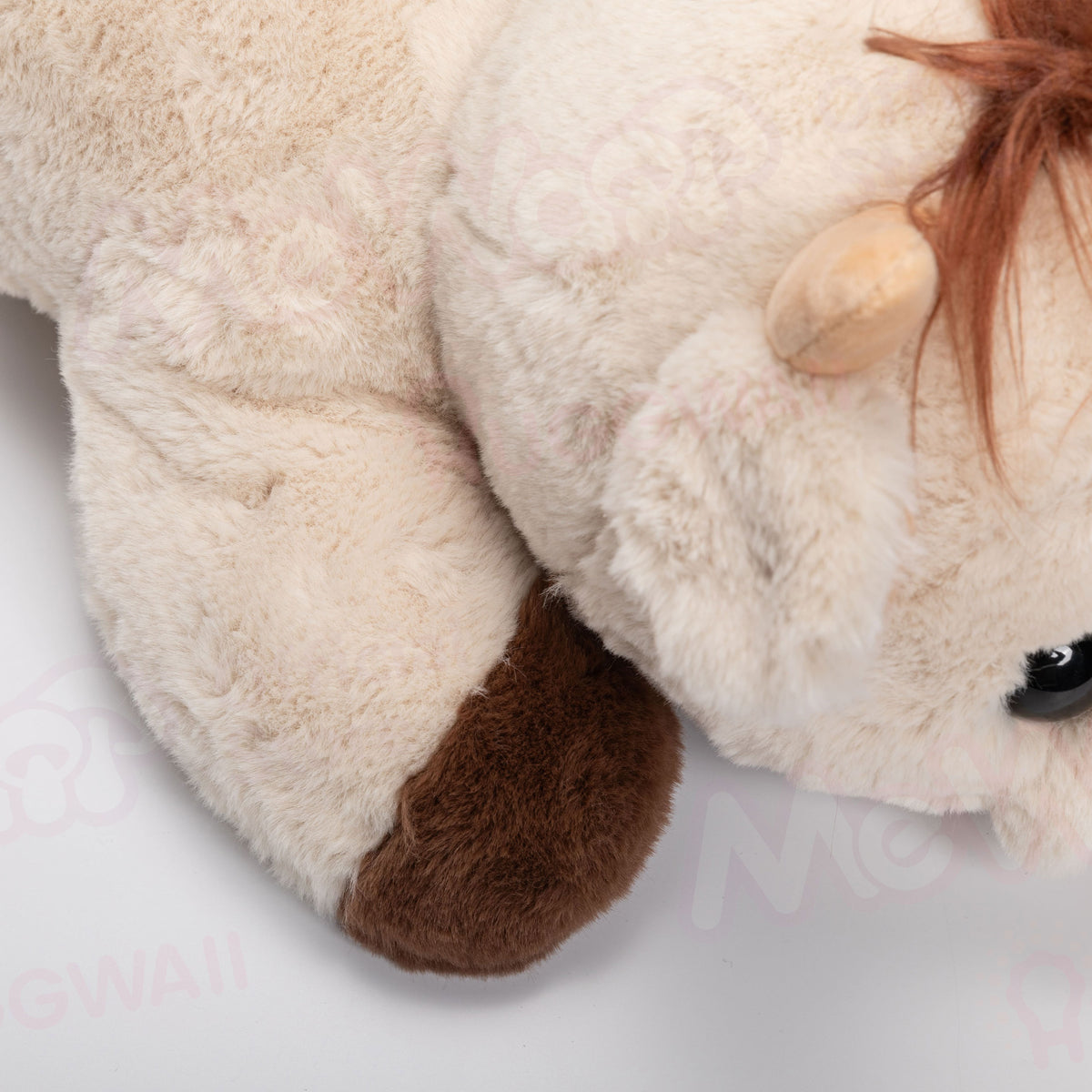 MeWaii® Pasture Cow Weighted Stuffed Animal with Microwavable Heating Pad