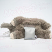 MeWaii® Mammoth Weighted Stuffed Animal with Microwavable Heating Pad
