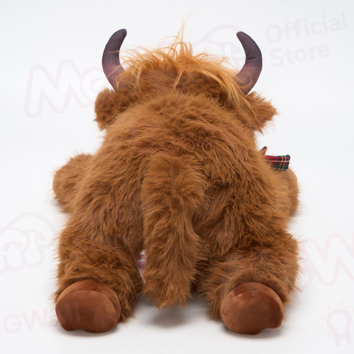 MeWaii® Scotland Highland Cow Weighted Stuffed with Microwavable Heating Pad Animal
