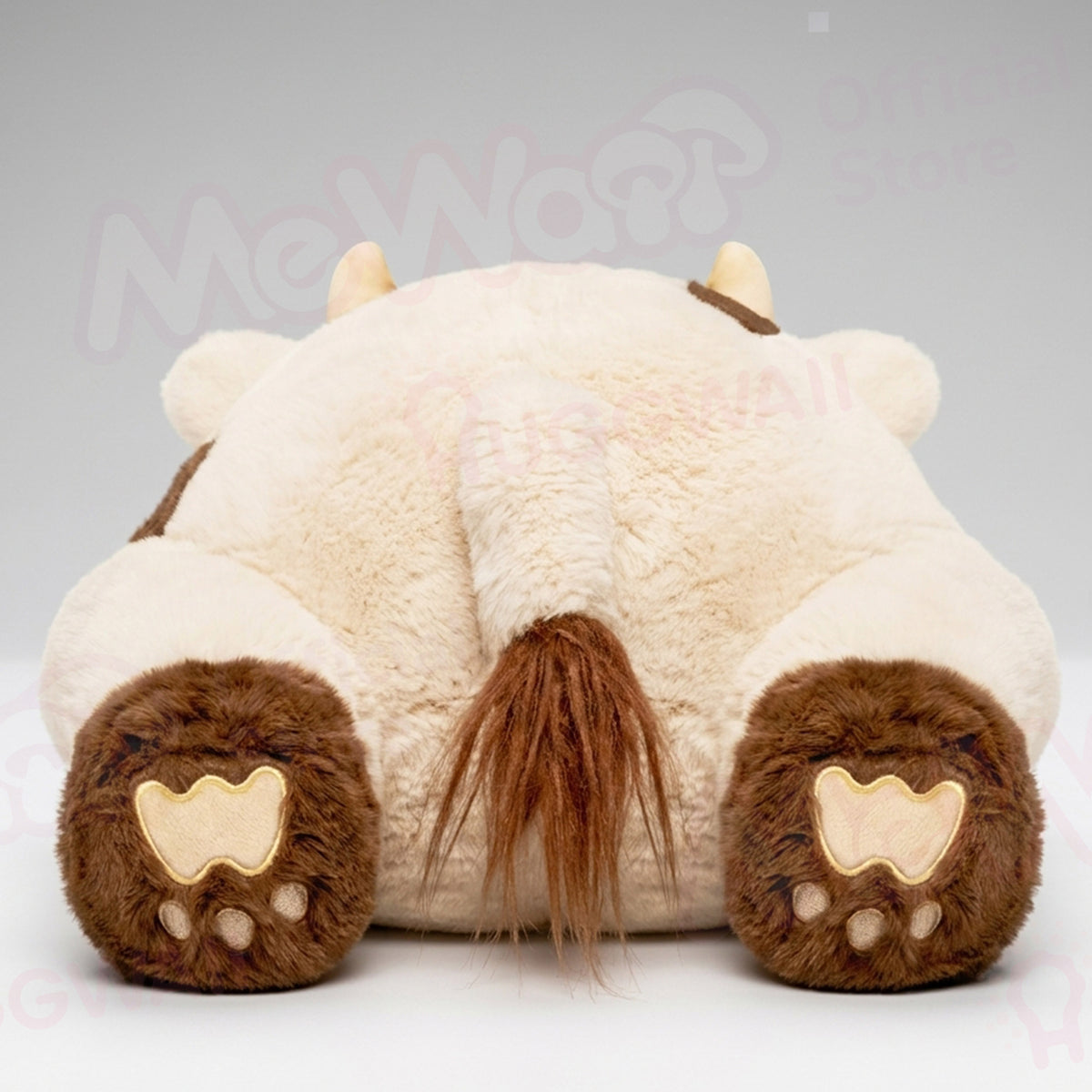 MeWaii® Pasture Cow Weighted Stuffed Animal with Microwavable Heating Pad