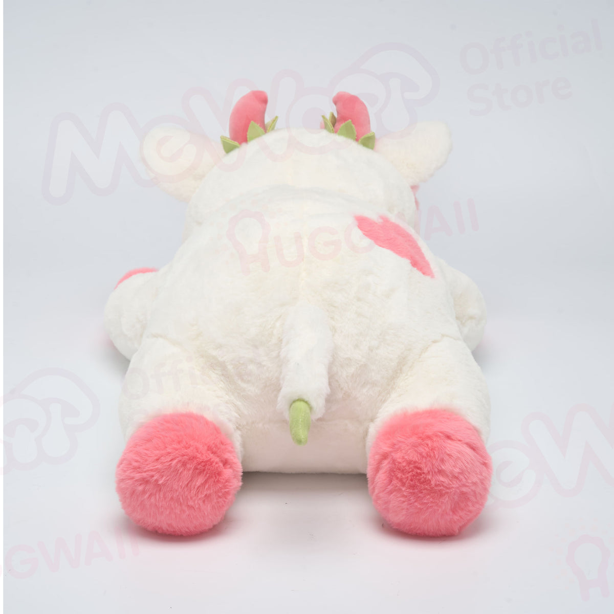 MeWaii® Strawberry Cow Weighted Stuffed Animal with Microwavable Heating Pad