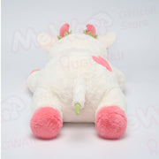 MeWaii® Strawberry Cow Weighted Stuffed Animal with Microwavable Heating Pad