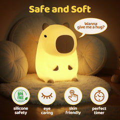 MeWaii® Capybara Squishy Night Light - Perfect Gift 🎁