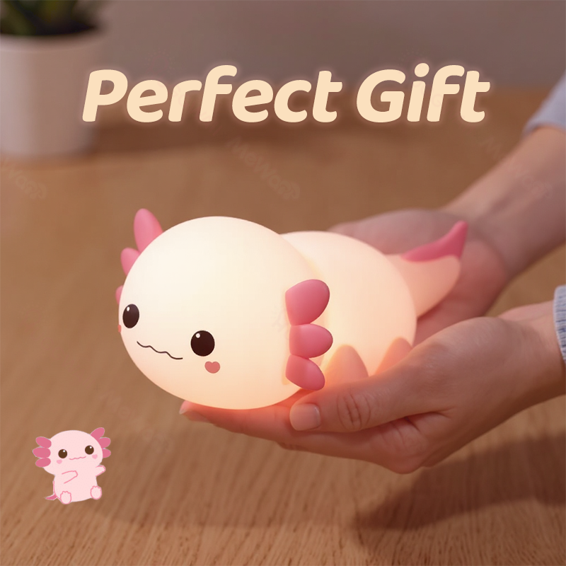 MeWaii® Axolotl Cute Squishy Night Light - Perfect Gift 🎁