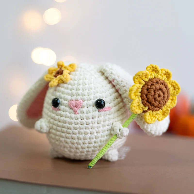 MeWaii® Crochet Original Designed Amigurumi Kits For Beginners with Easy Peasy Yarn