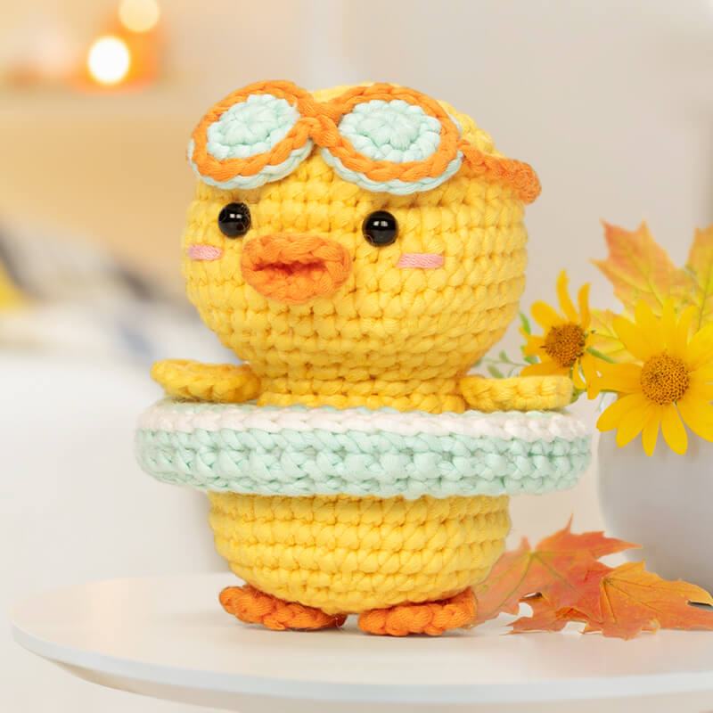 MeWaii® Crochet Original Designed Amigurumi Kits For Beginners with Easy Peasy Yarn