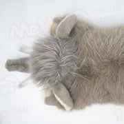 MeWaii® Mammoth Weighted Stuffed Animal with Microwavable Heating Pad