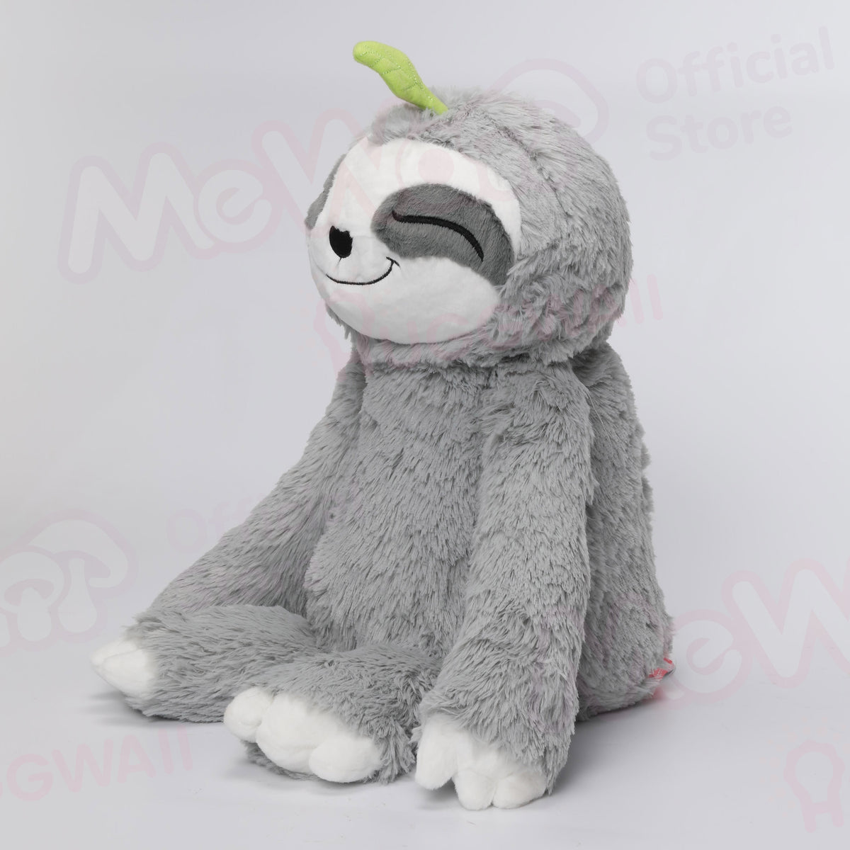 MeWaii® 4lbs Sitting Sloth Weighted Stuffed Animal Built-In Heating - Cozy Gift for Kids & Adults