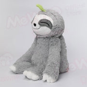 MeWaii® 4lbs Sitting Sloth Weighted Stuffed Animal Built-In Heating - Cozy Gift for Kids & Adults
