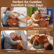 MeWaii® Lazy Highland Cow Weighted Stuffed Animal