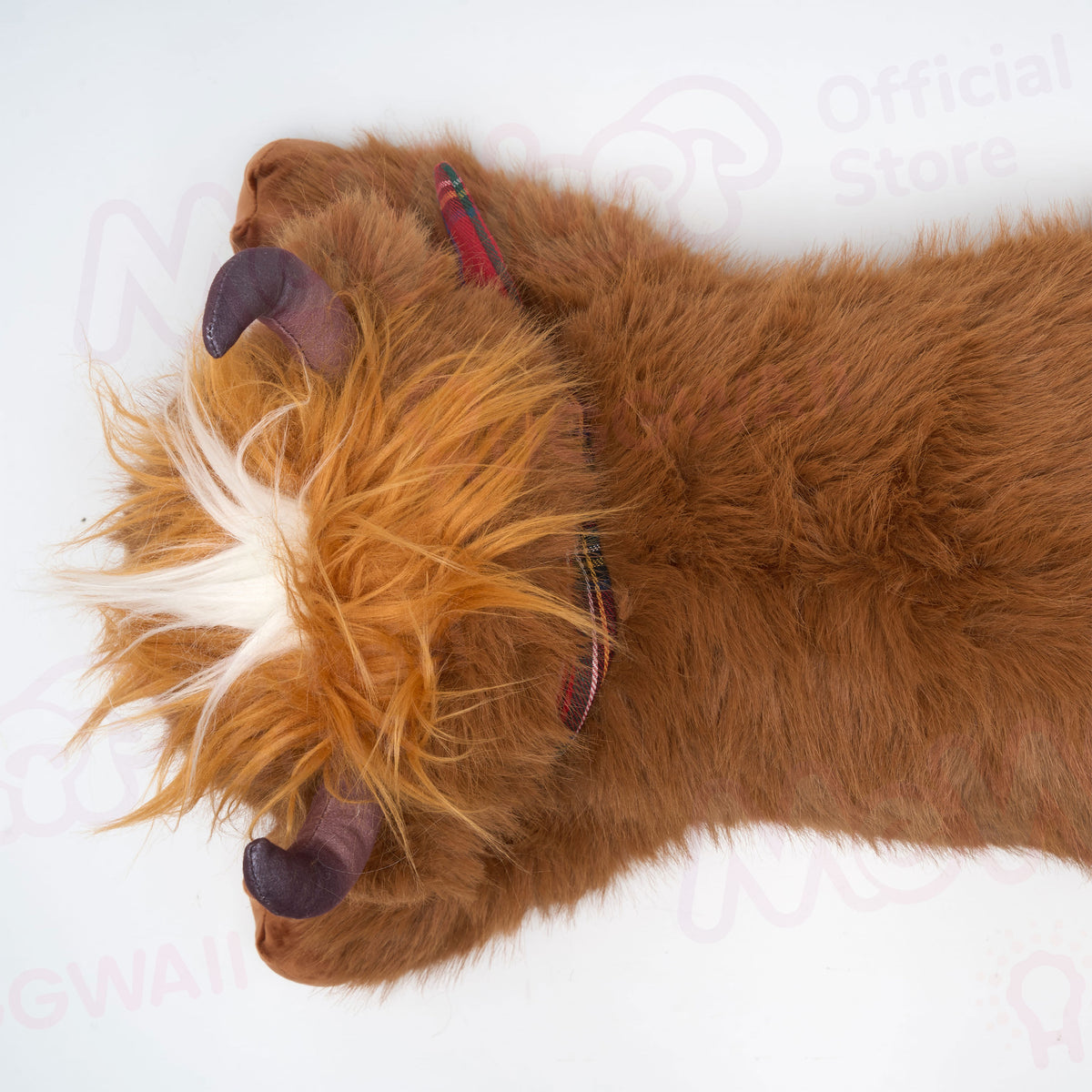 MeWaii® Scotland Highland Cow Weighted Stuffed with Microwavable Heating Pad Animal