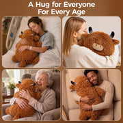 MeWaii® Lazy Highland Cow Weighted Stuffed Animal
