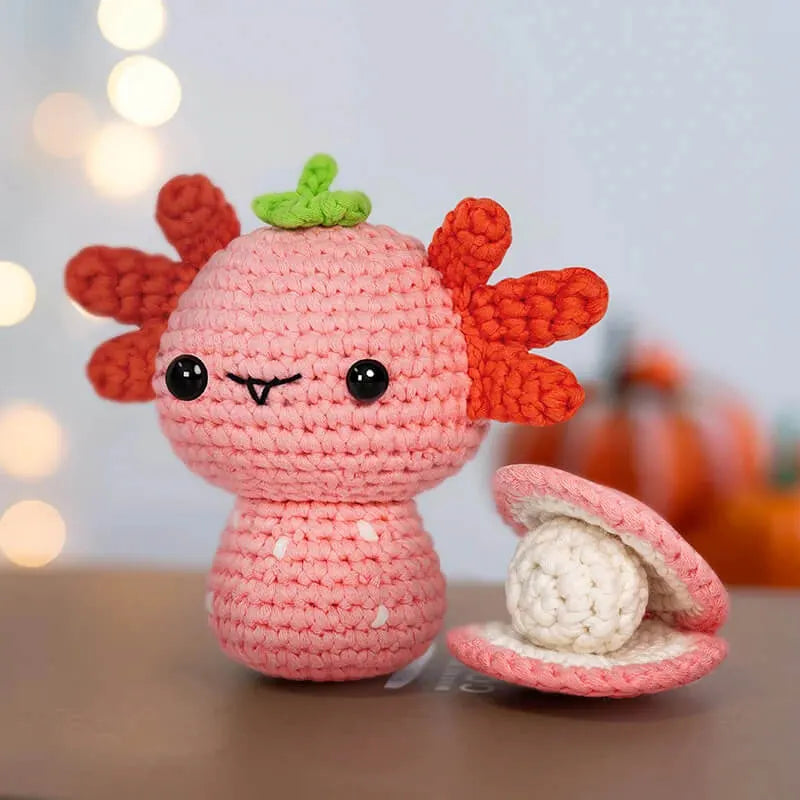 MeWaii® Crochet Kit For Beginners Santa Claus Crochet Kits with Easy Peasy Yarn