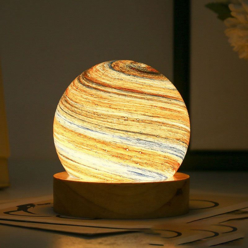 🌌 Bezaubernde Planetenlampe – Ein Universum aus Farben und Träumen