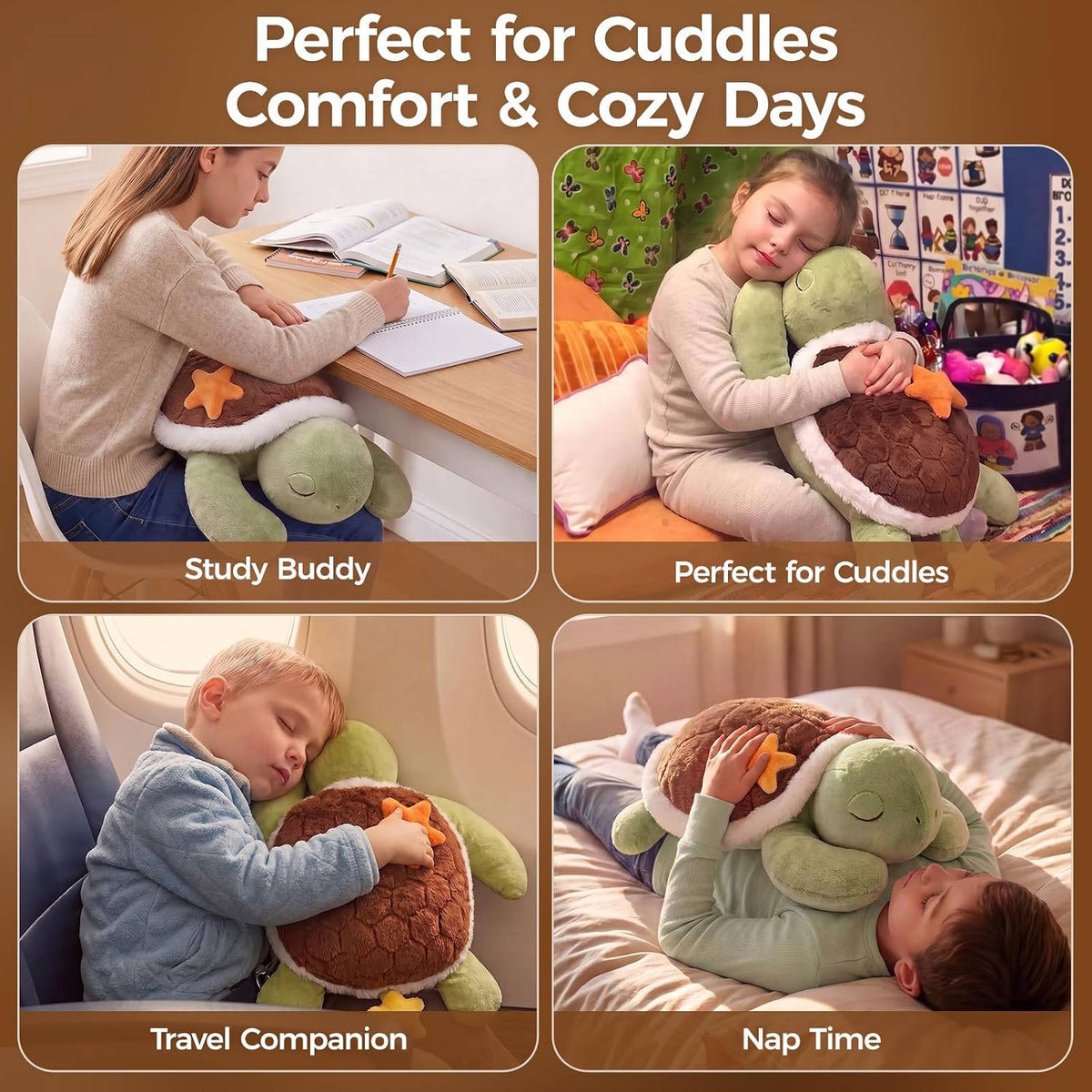 MeWaii® Sea Turtle Weighted Stuffed Animal