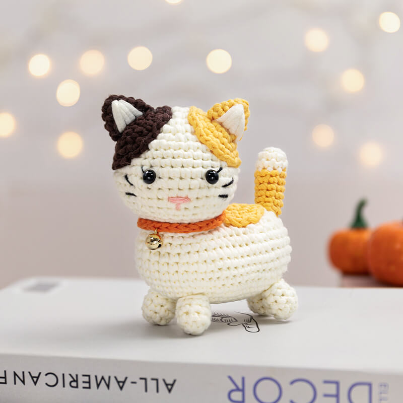 MeWaii® Crochet Original Designed Amigurumi Kits For Beginners with Easy Peasy Yarn