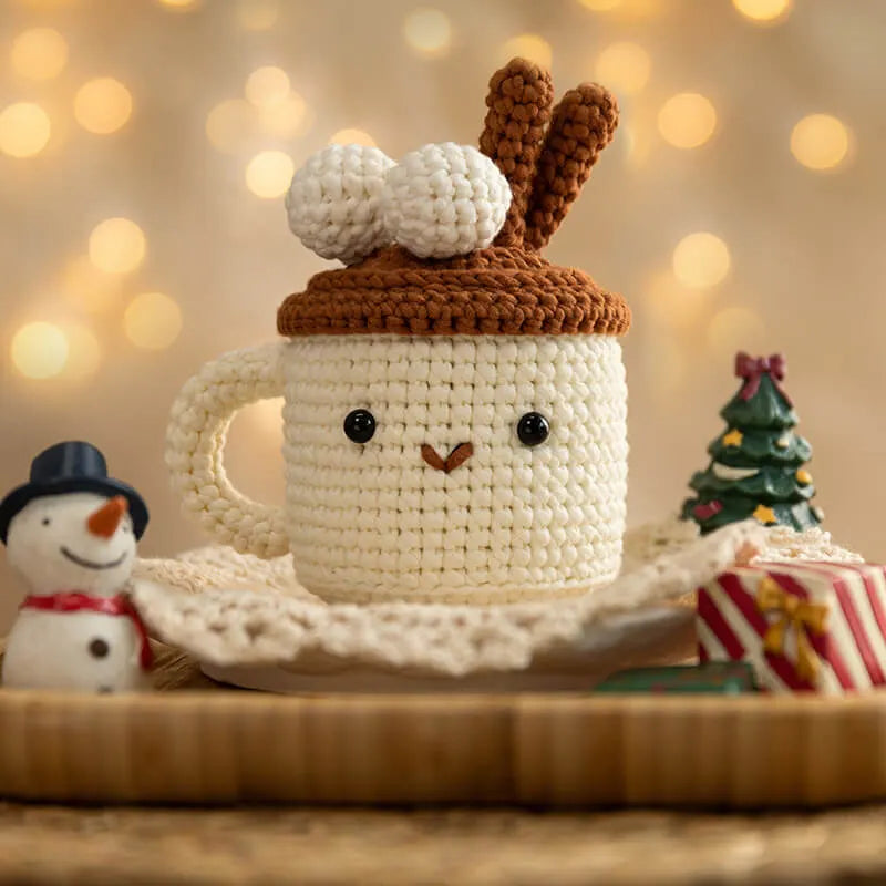 MeWaii® Crochet Original Designed Amigurumi Kits For Beginners with Easy Peasy Yarn