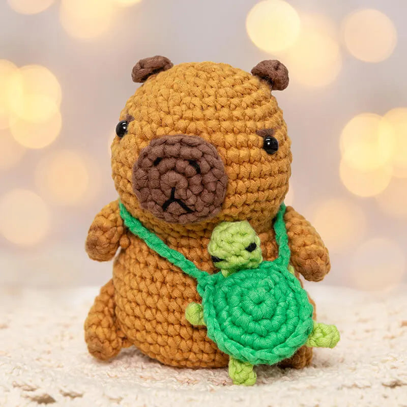 MeWaii® Crochet Original Designed Amigurumi Kits For Beginners with Easy Peasy Yarn