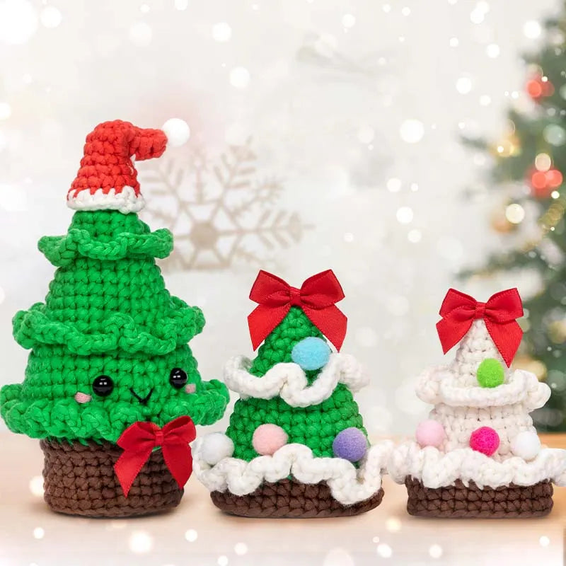 MeWaii® Crochet Original Designed Animal Crochet Kit for Beginners with Easy Peasy Yarn