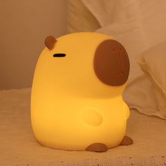 Adorable Capybara Squishy Night LED Lamp Best Gift