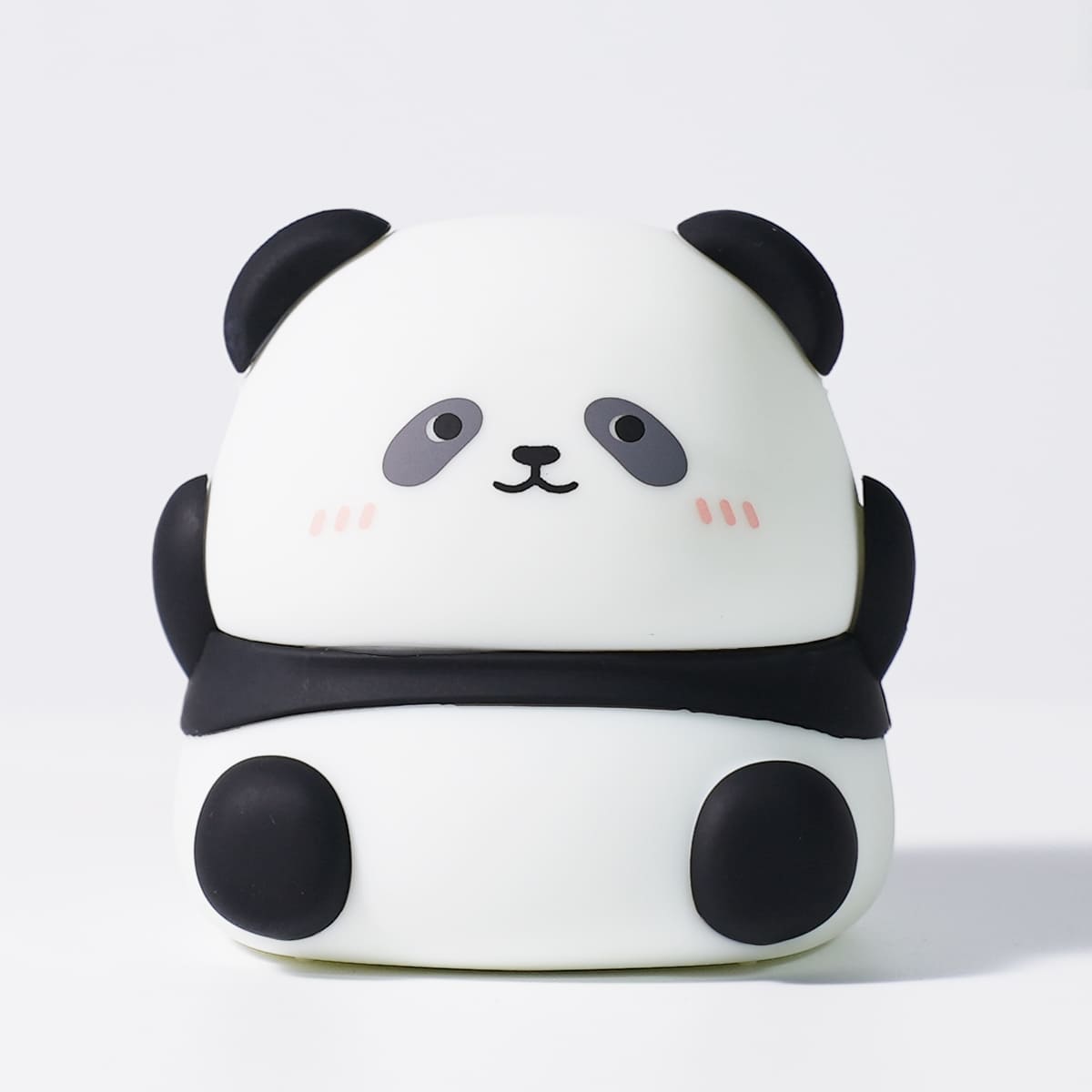 Veilleuse LED en silicone souple en forme de panda kawaii - Cadeau idéal