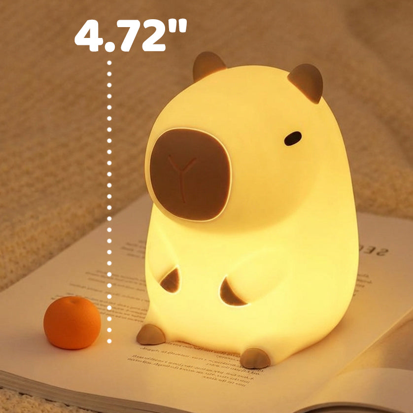 MeWaii® Capybara Squishy Nachtlicht – Perfektes Geschenk 🎁