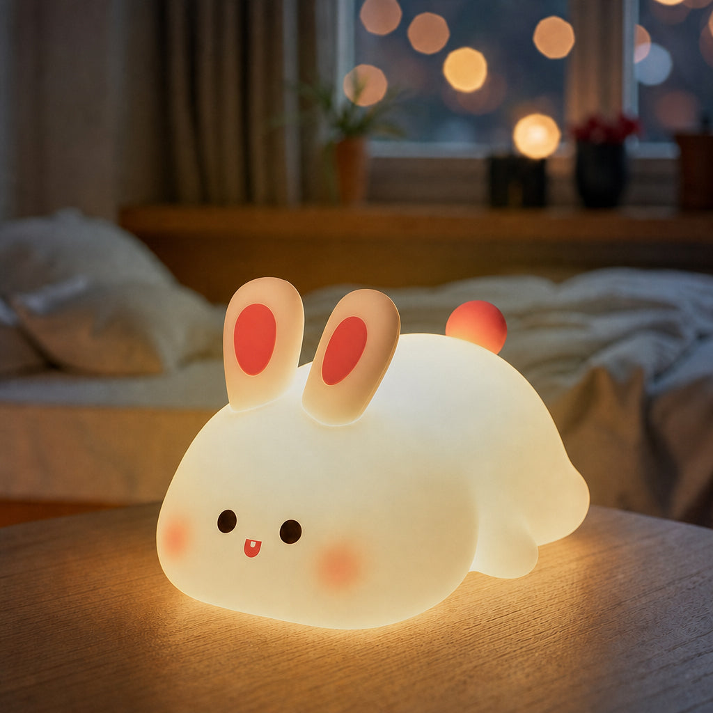MeWaii® Squishy Silicone Tap Tap Night Light Lamp Best Gift