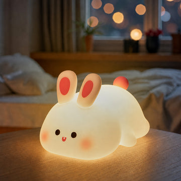 MeWaii® Squishy Silikon Tap-Tap Nachtlicht 2025 - Bestes Geschenk für Mädchen und Kinder